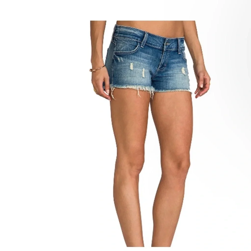 Women's Blue Denim Shorts